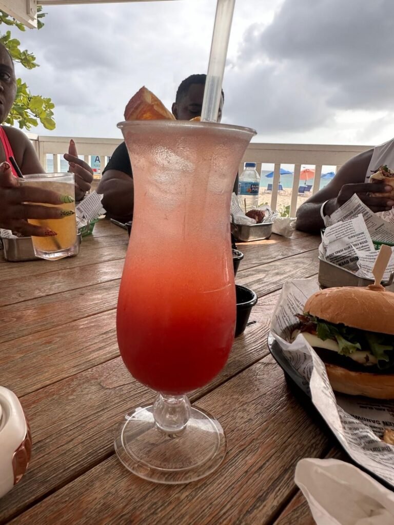 stades rum drink cocktail menu barbados